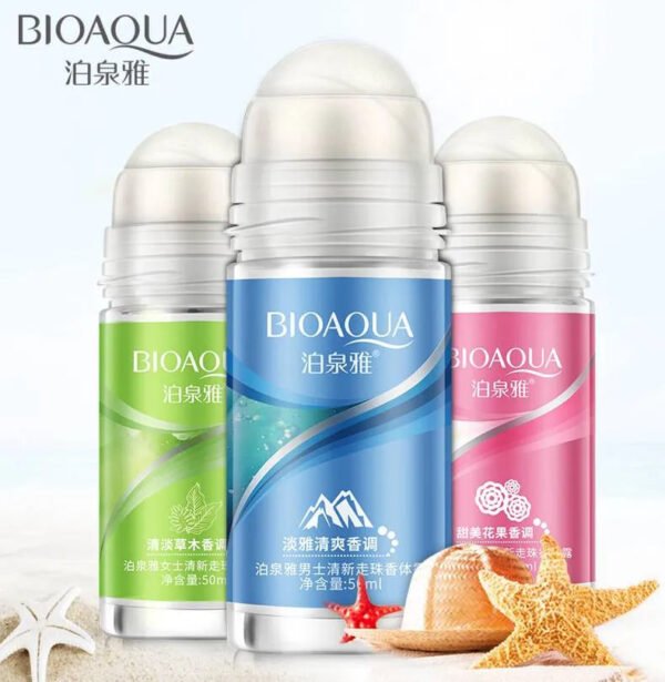 Bioaqua Roll-On Deodorant Perfume Aroma Body Dew 50ml BQY08282