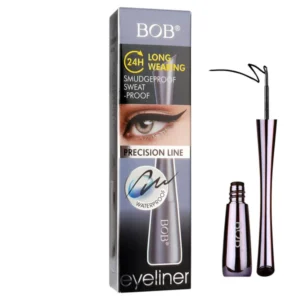 BOB 24H Long Wearing Eyeliner Smudge Proof Sweatproof Liquid Eyeliner 5ml
