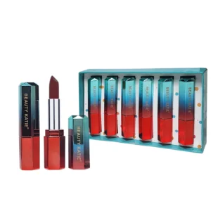Beauty Katie 6‑Color Lipstick Set