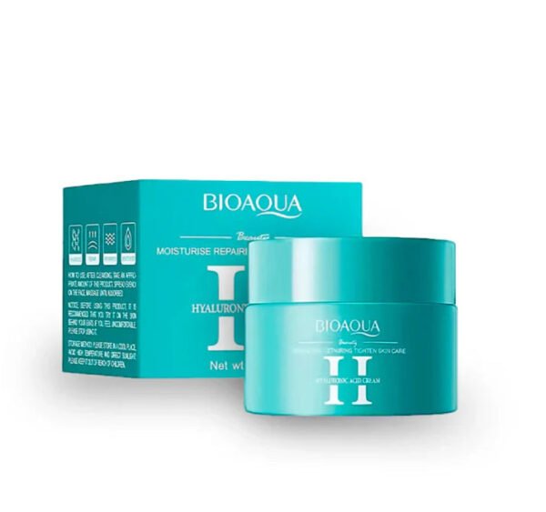 BIOAQUA Hyaluronic Acid Face Cream Whitening Moisturizing Brightening Repairing Anti Wrinkle Facial Cream 60g BQY18861
