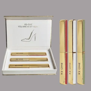 Ks One 3pcs Fancy Makeup Long Lasting Lipstick Set