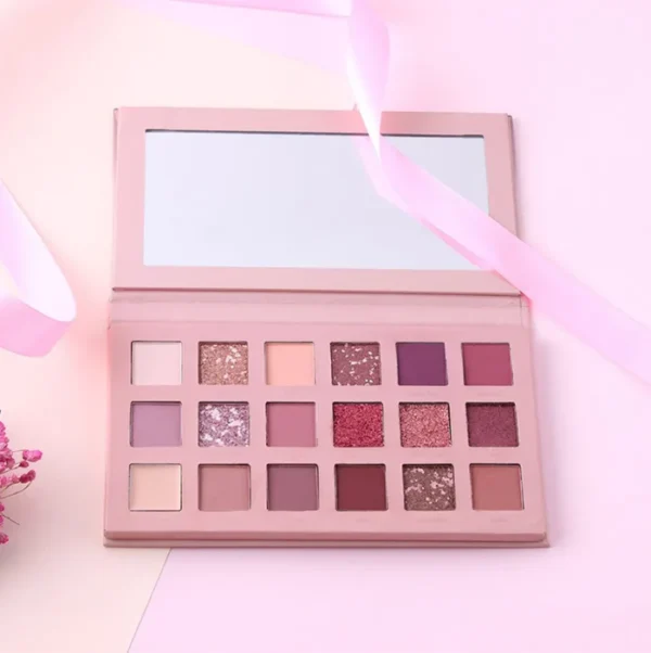 Miss Rose 18 Color makeup Nude Eyeshadow Palette - Image 2