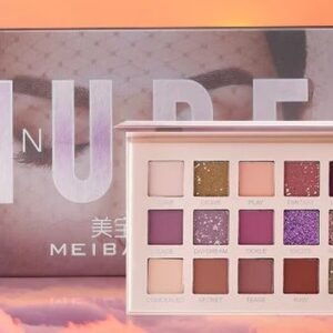 Nude 18 Colors Shimmer Eyeshadow Palette Matte Pigment Shimmer Diamond Eye Palette