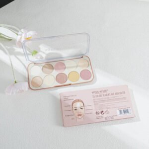 Miss Rose 10 Color Heaven Hue Highlighter Palette