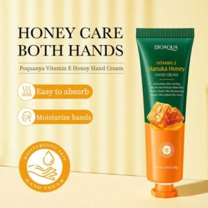 BIOAQUA Manuka Honey Hand Cream Vitamin E Natural Moisturizing & Nourishing Cream 30g BQY53584