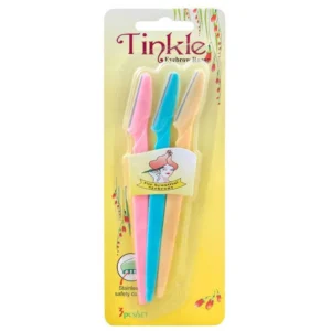 Tinkle Eyebrow Razor – Precision Facial Razor (Pack of 3)